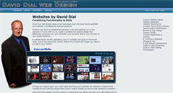 Desktop Screenshot of daviddialwebdesign.com